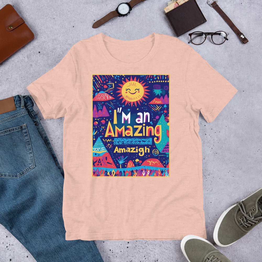 I'm an Amazing Amazigh Men's T-Shirt - Celebrate Amazigh Pride | Ketama Creations