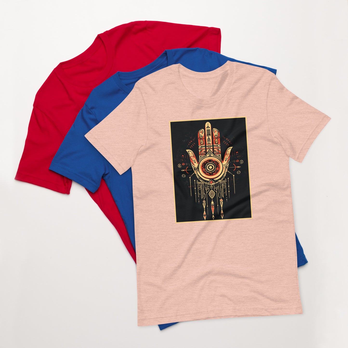 Hand of Fatima Women's T-Shirt - Amazigh Protection Symbol Design | Ketama Creations