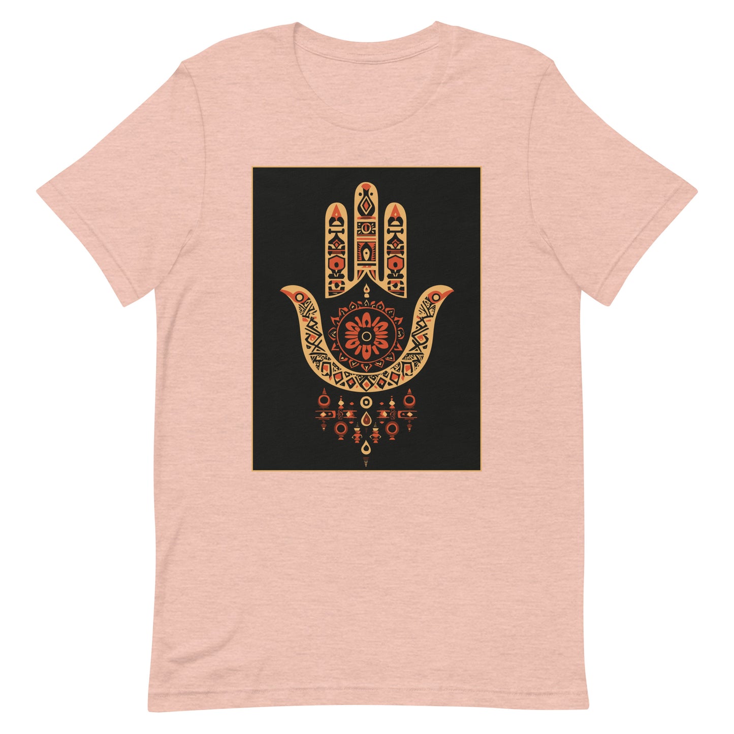 Hand of Fatima Men's T-Shirt - Berber Protection Symbol with Amazigh Heritage | Ketama Creations