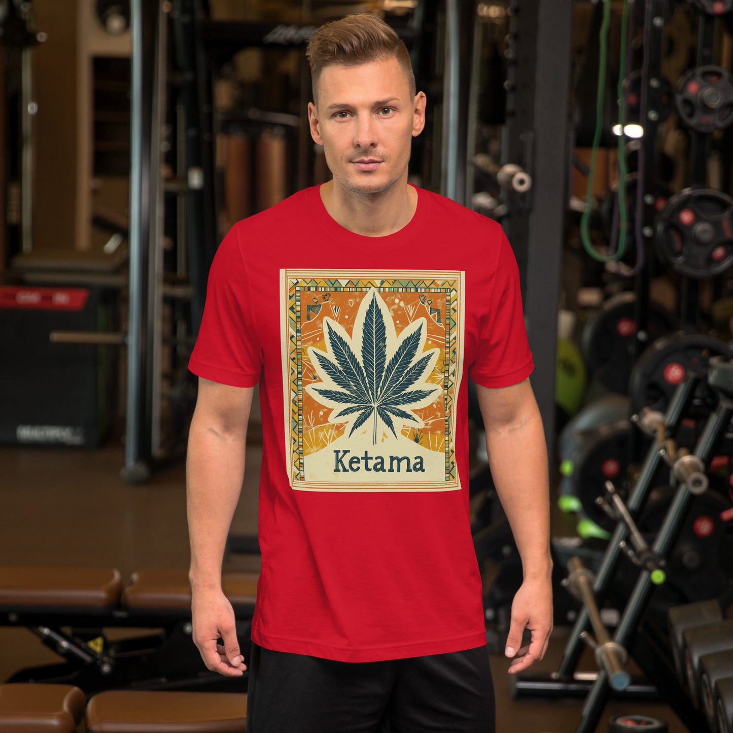 Ketama Cannabis Leaf Men's T-shirt