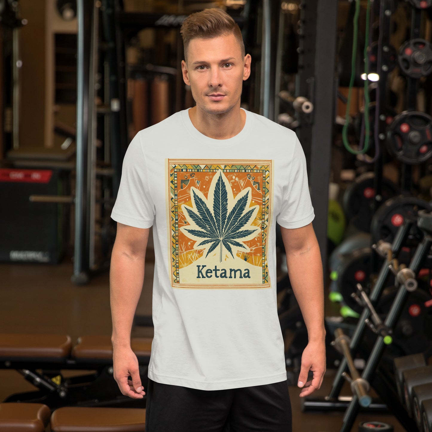 Ketama Cannabis Leaf Men's T-shirt