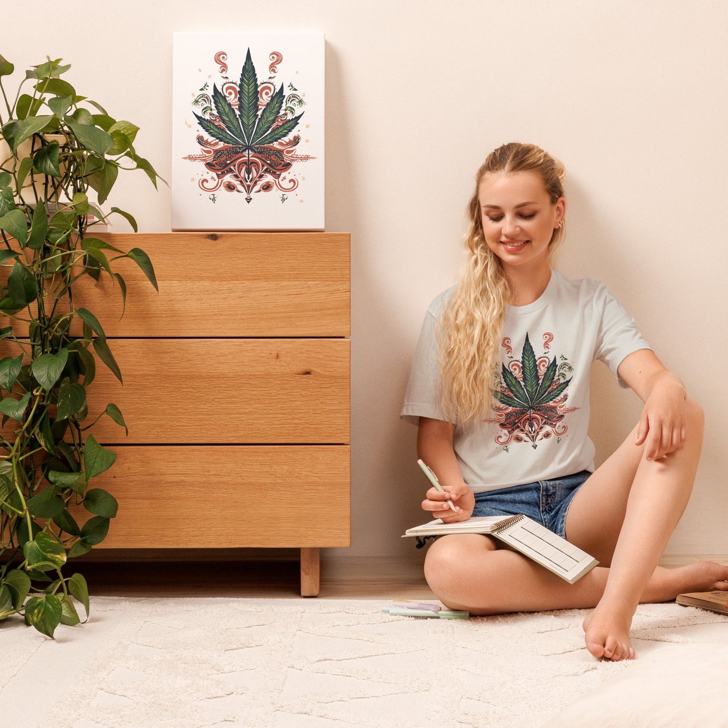 Ketama Cannabis Leaf Women's T-shirt