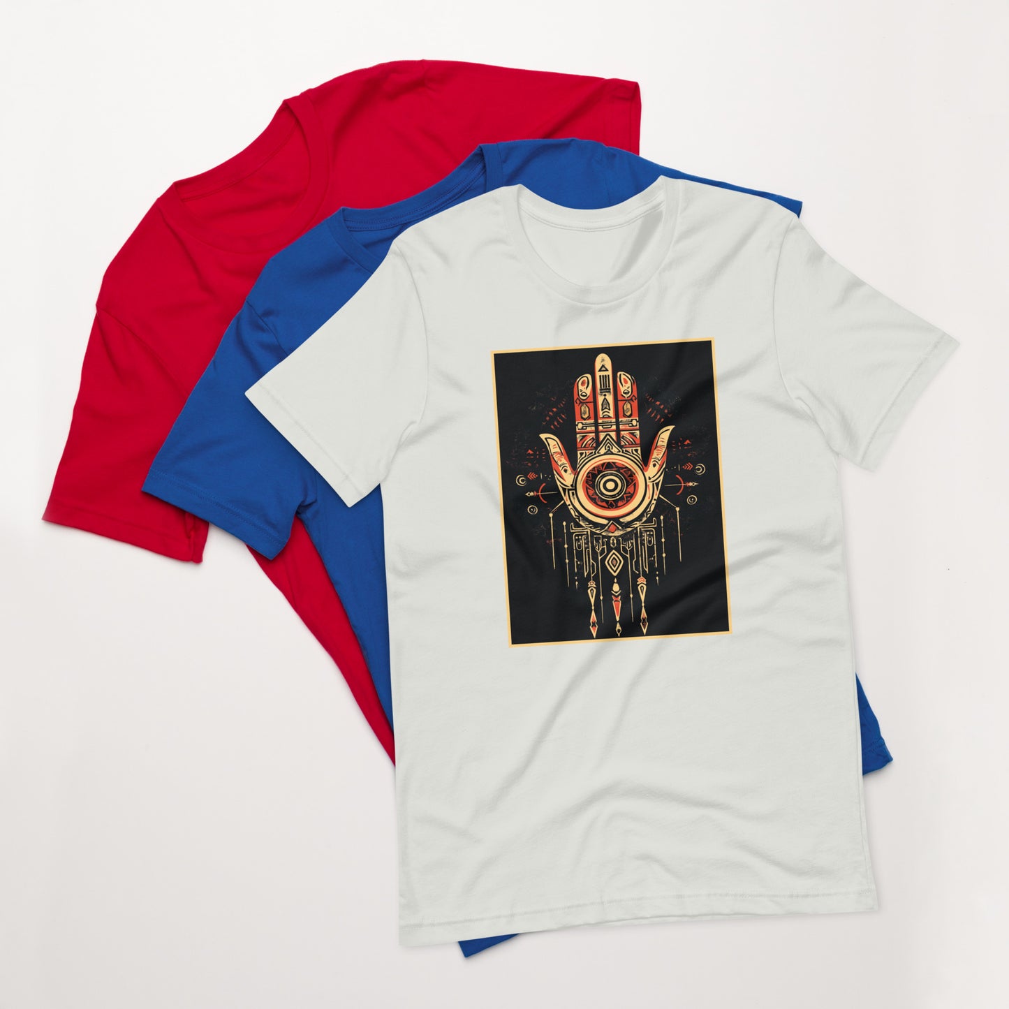 Hand of Fatima Women's T-Shirt - Amazigh Protection Symbol Design | Ketama Creations