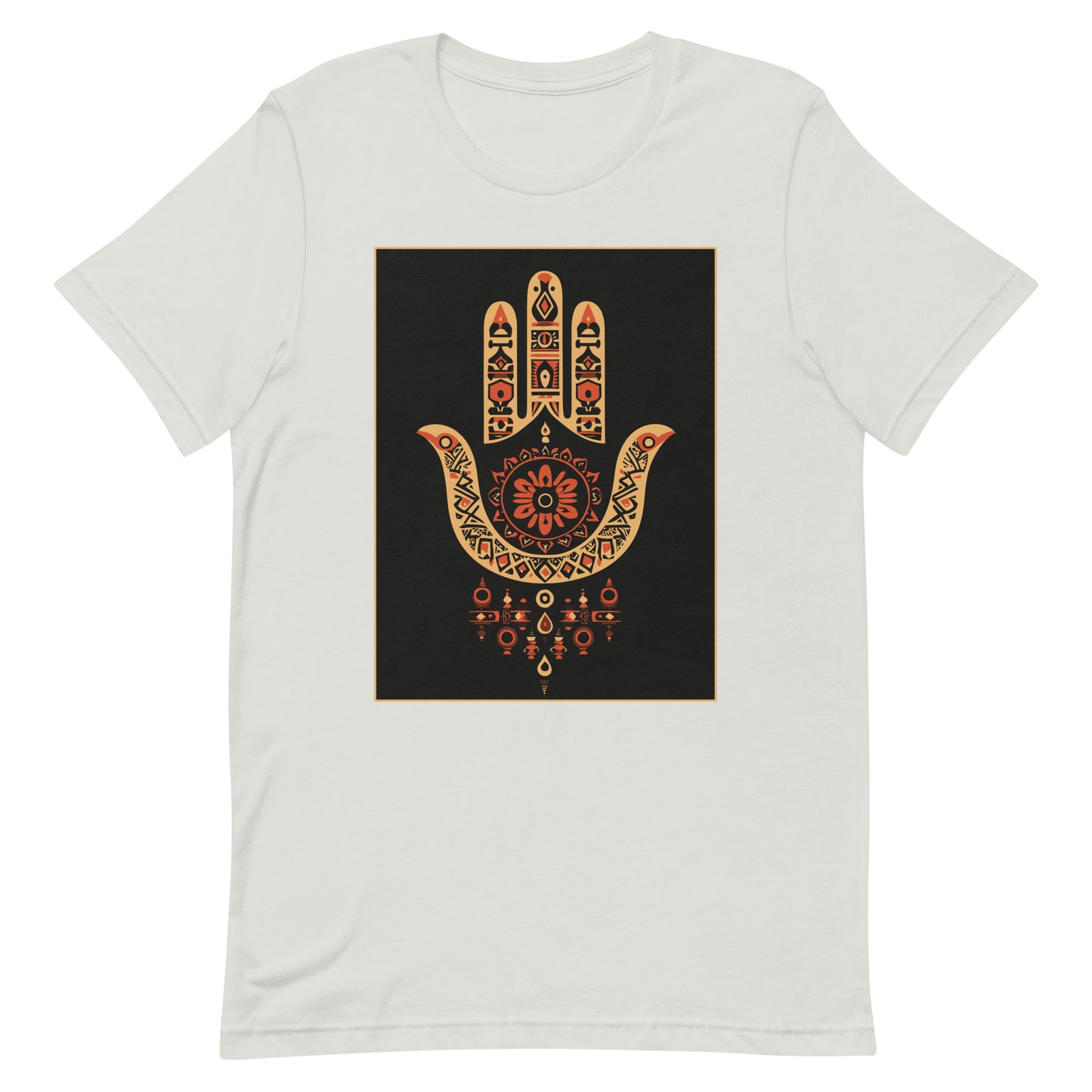 Hand of Fatima Men's T-Shirt - Berber Protection Symbol with Amazigh Heritage | Ketama Creations