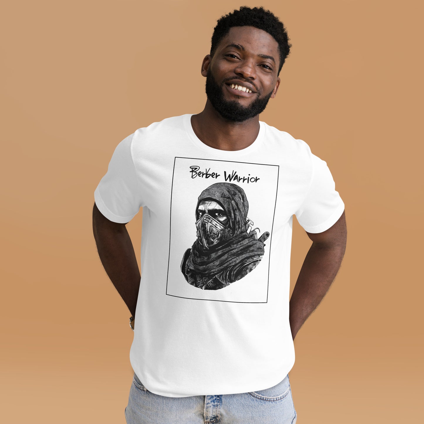 Berber Warrior Men's T-Shirt - Strength and Heritage