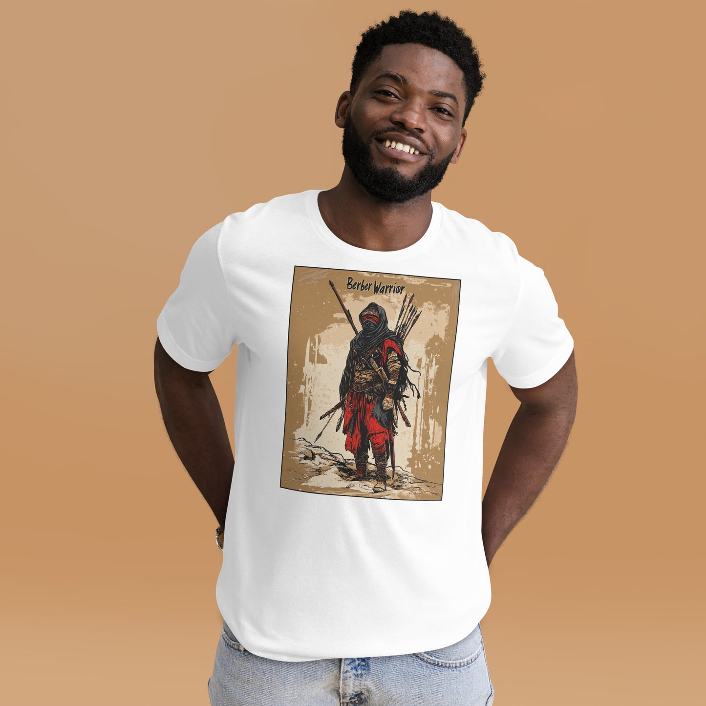 Berber Warrior - Symbol of Strength and Heritage - Men's T-shirt