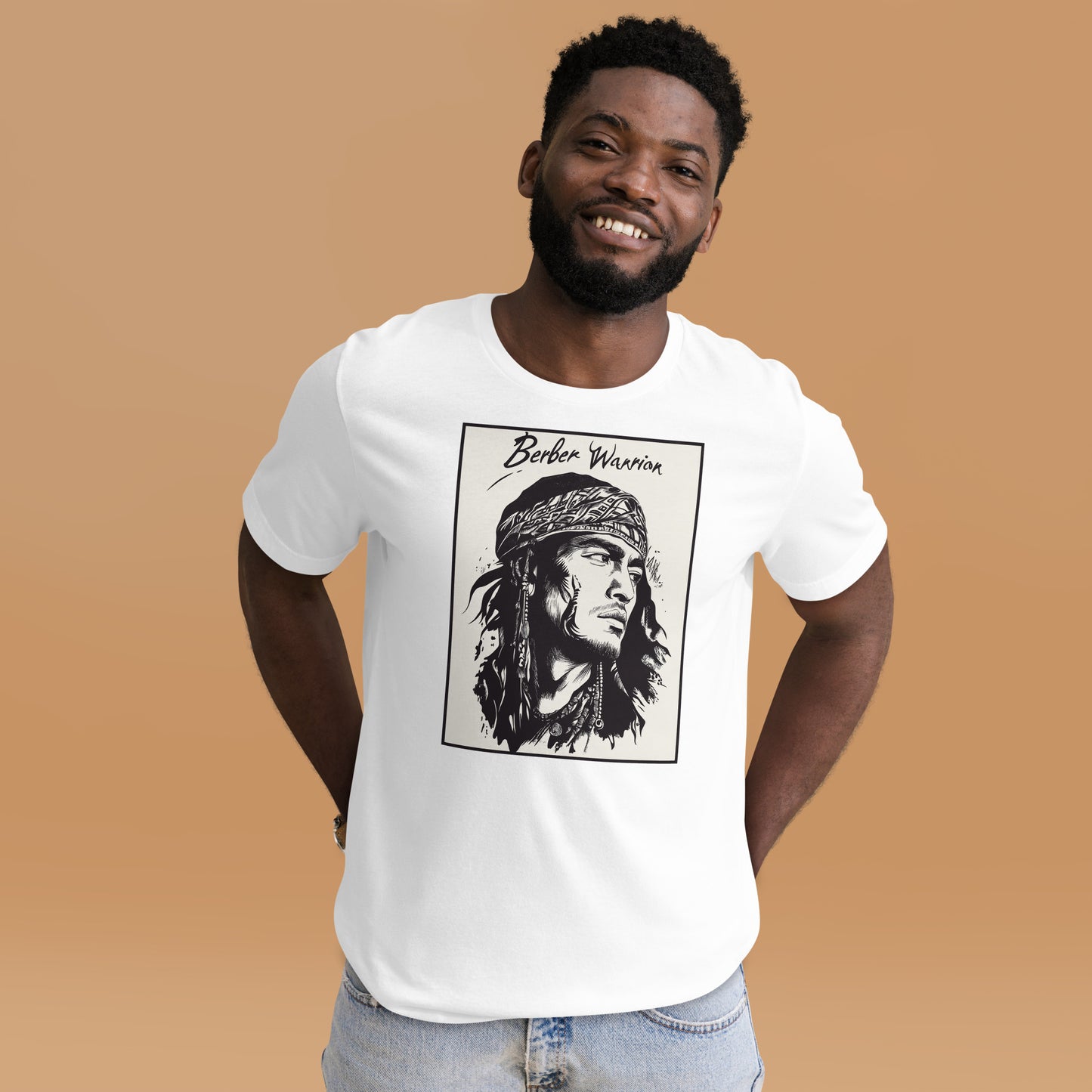 Berber Warrior - Strength and Tradition - Men's T-Shirt