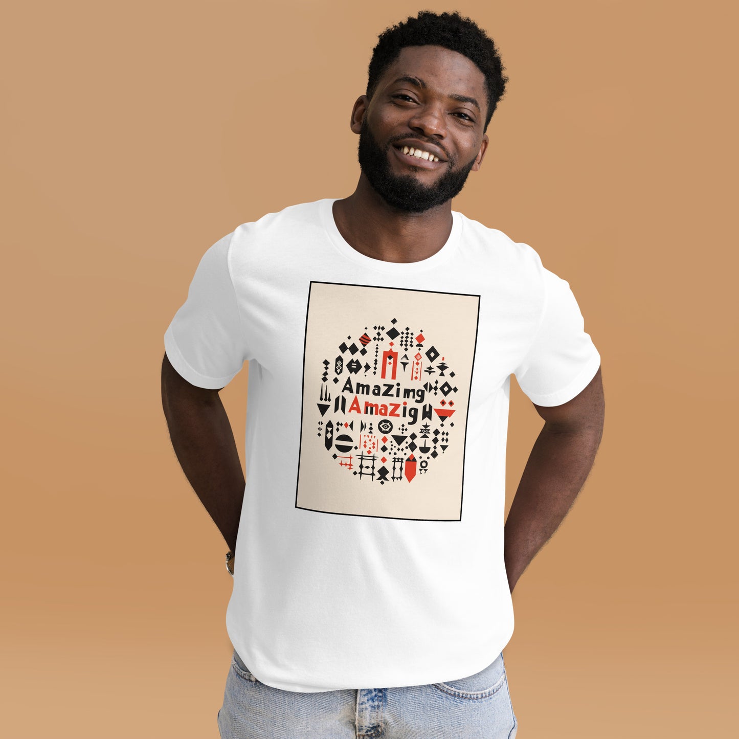 Amazing Amazigh Men's T-Shirt - Amazigh Pride with Bold Design | Ketama Creations