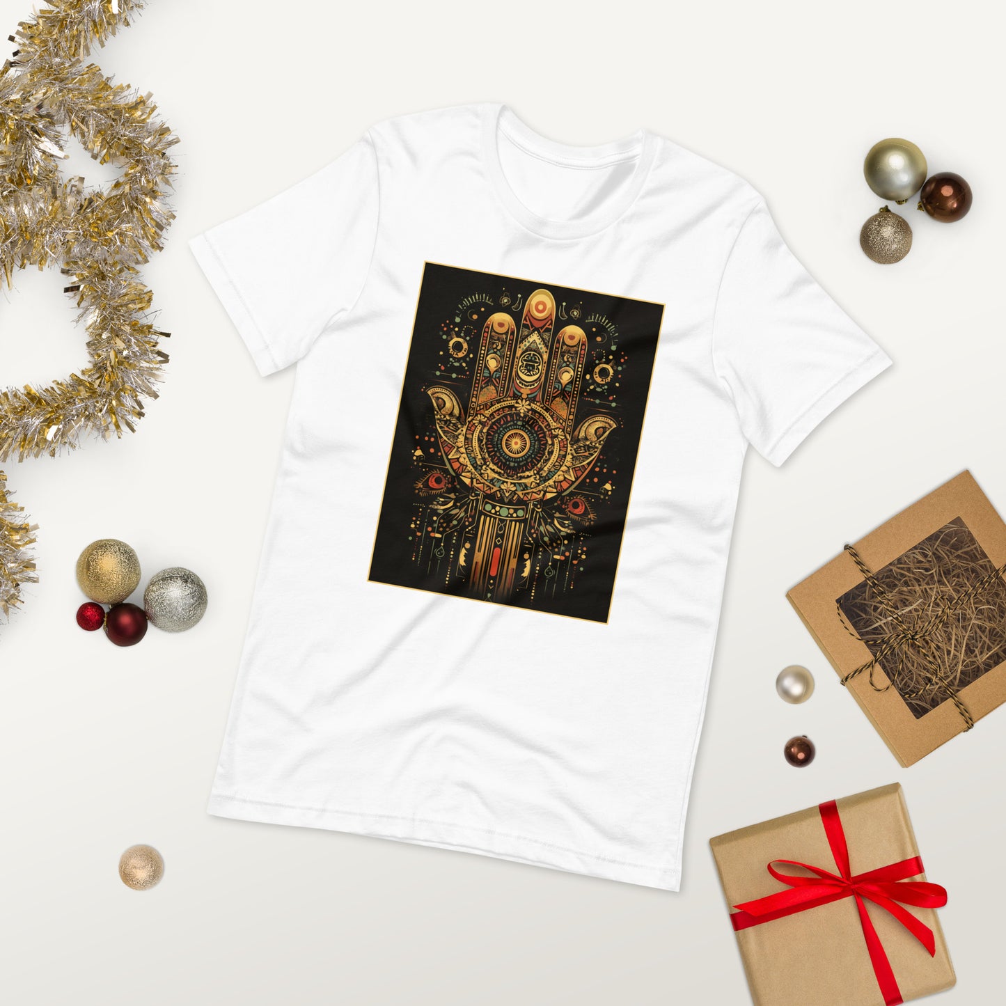 Hand of Fatima Men's T-Shirt - Berber Symbol of Strength and Protection | Ketama Creations