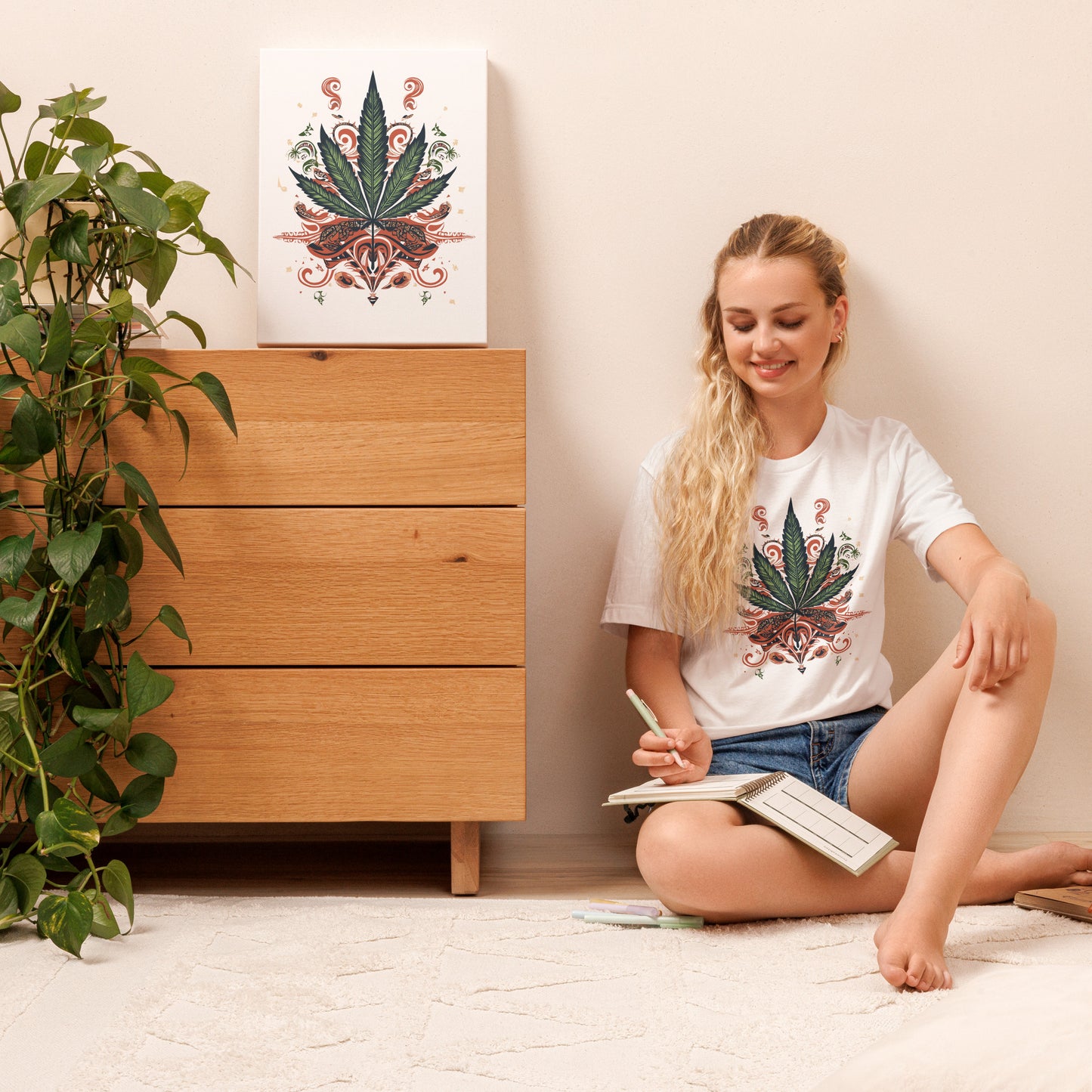 Ketama Cannabis Leaf Women's T-shirt