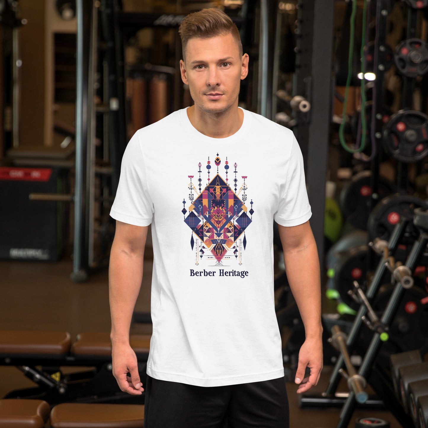 Berber Heritage - Bold Jewelry Illustration - Men's T-Shirt