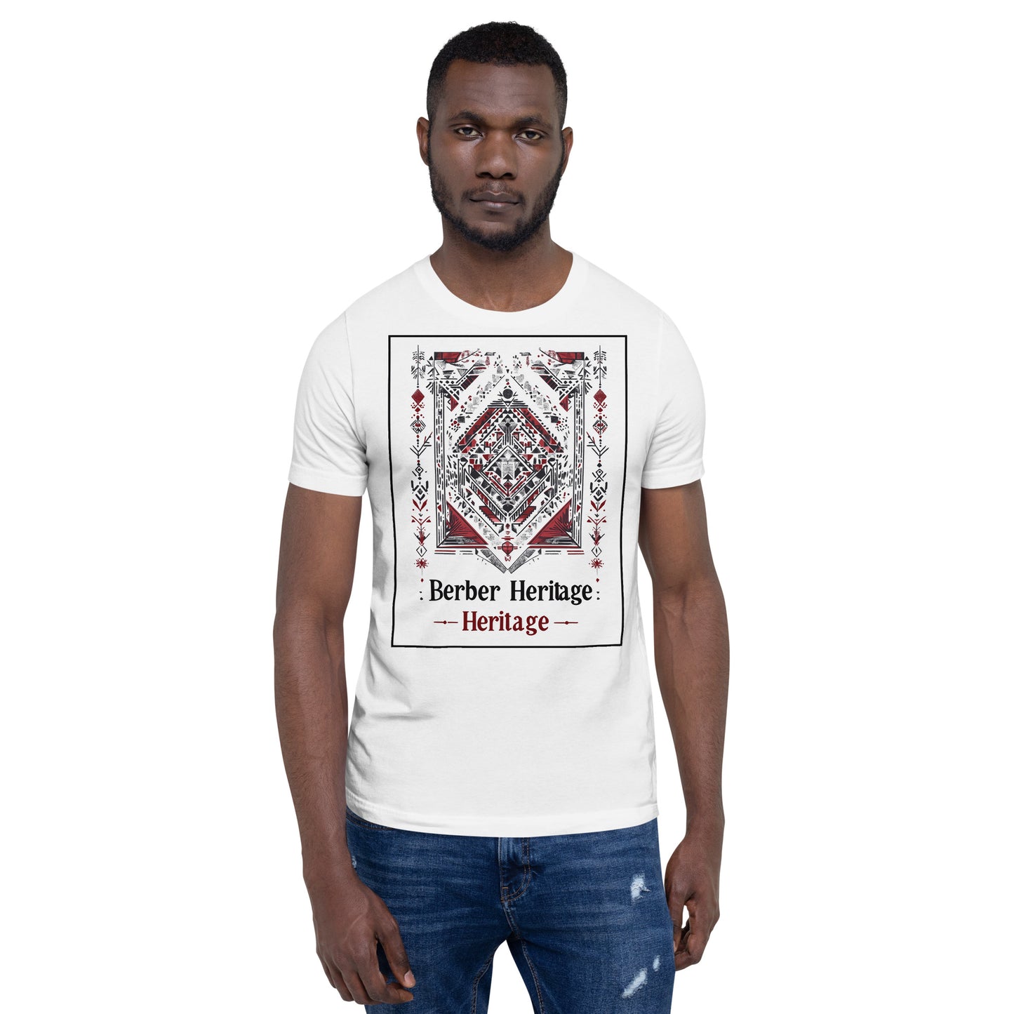 Berber Heritage - Traditional Jewelry Art - Men's T-Shirt