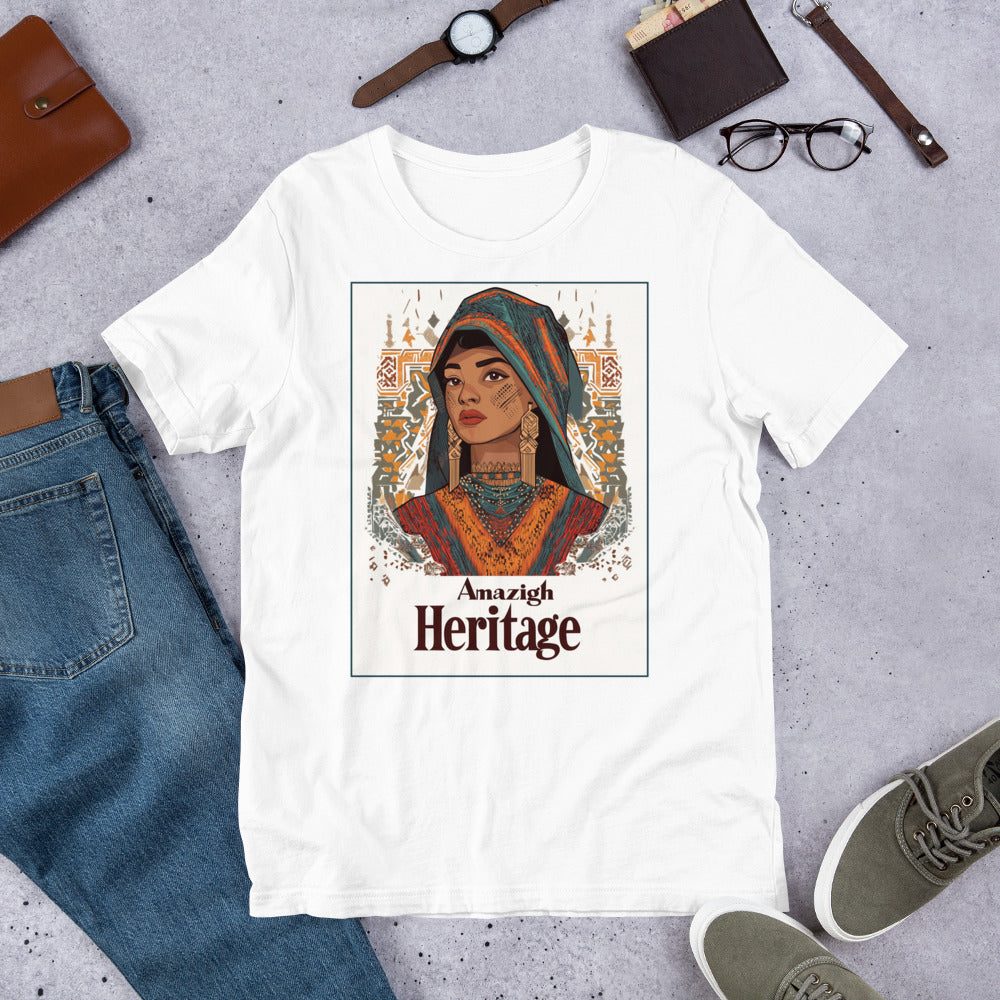 Amazigh Heritage  - Strength and Cultural Legacy - Men's T-Shirt