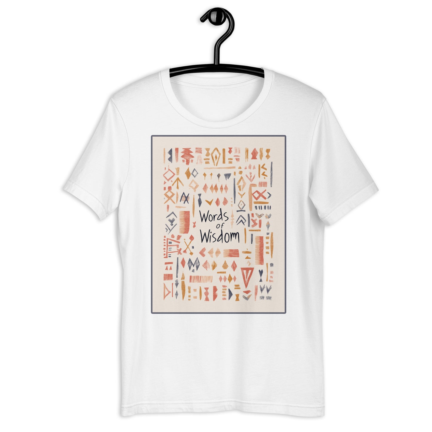 Words of Wisdom Men's T-Shirt - Tifinagh Amazigh Script Design | Ketama Creations