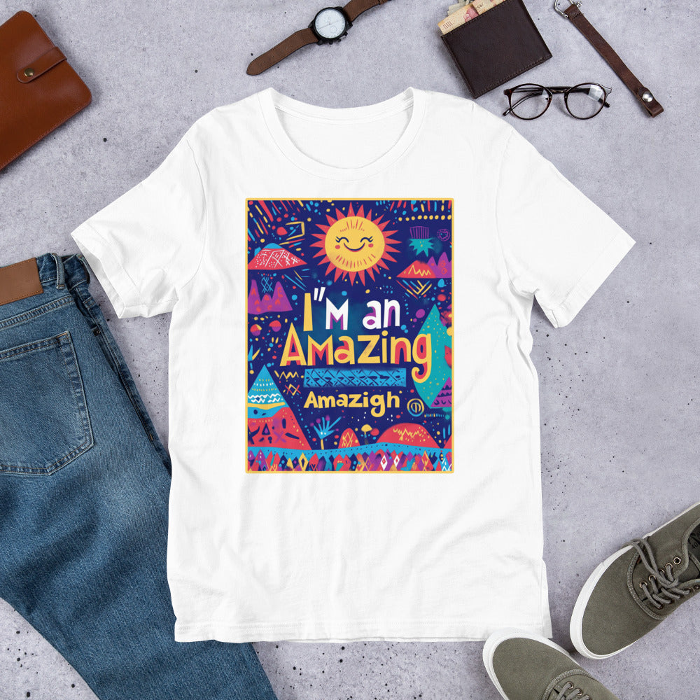 I'm an Amazing Amazigh Men's T-Shirt - Celebrate Amazigh Pride | Ketama Creations