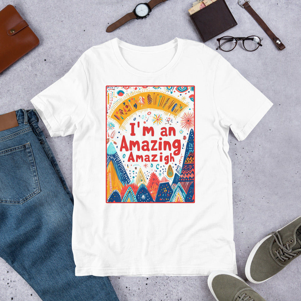 I'm an Amazing Amazigh Men's T-Shirt - Celebrate Amazigh Pride | Ketama Creations