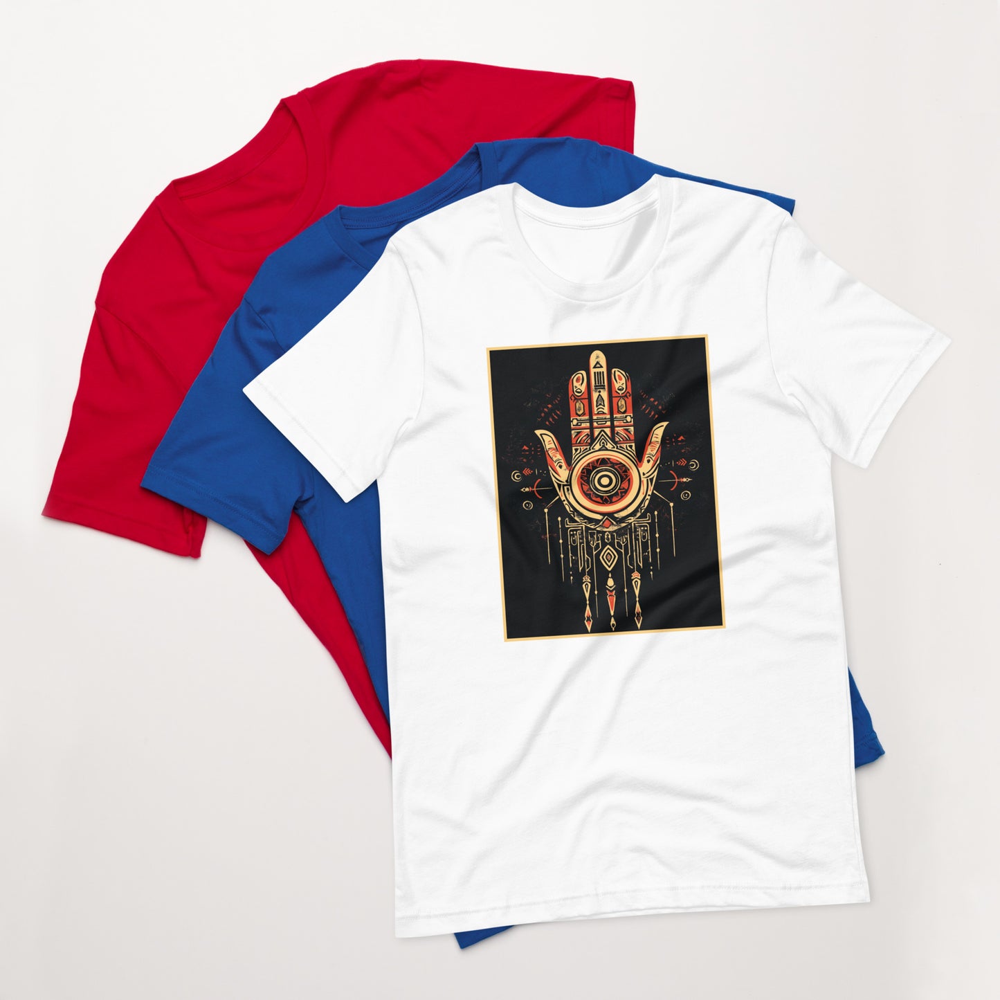 Hand of Fatima Women's T-Shirt - Amazigh Protection Symbol Design | Ketama Creations