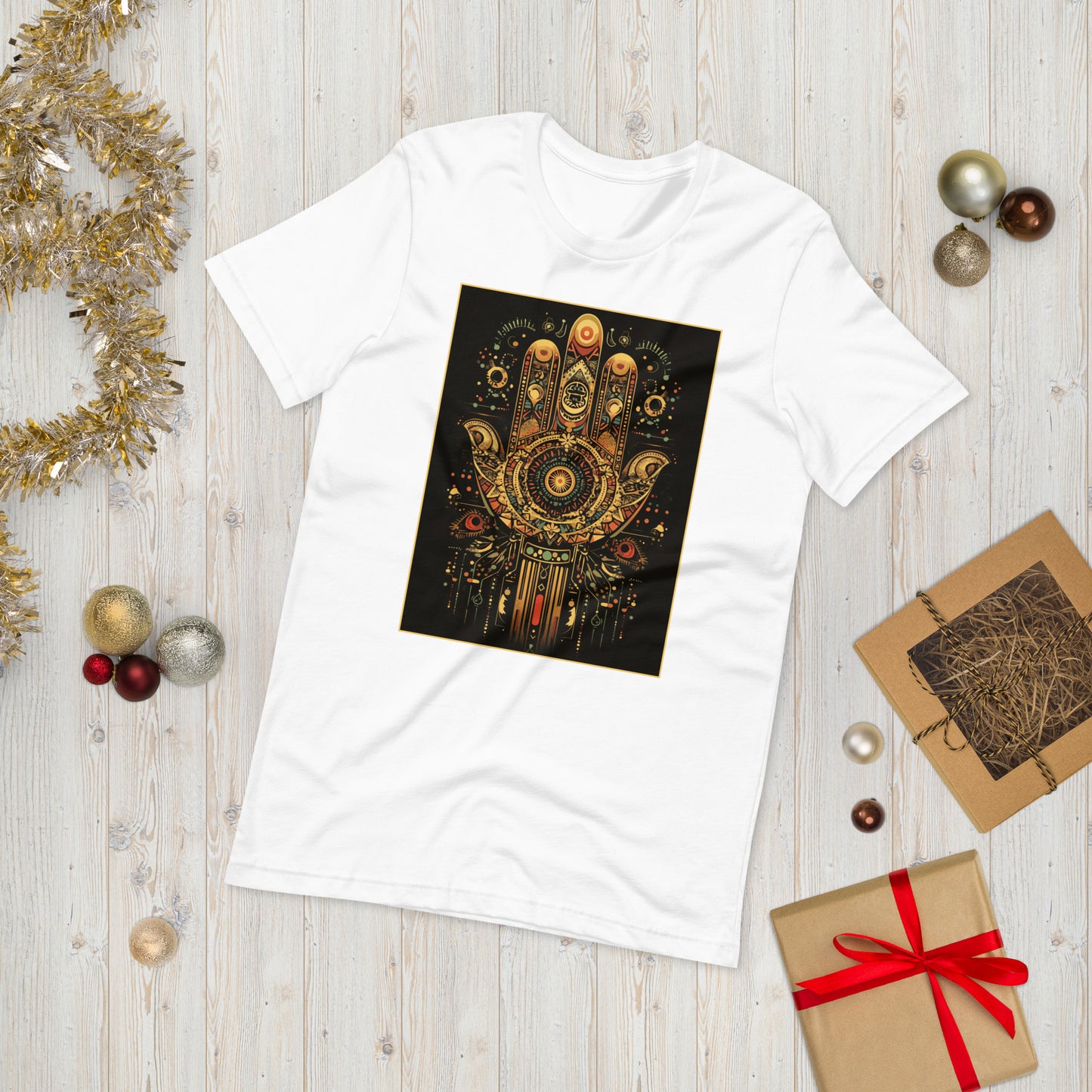 Hand of Fatima Men's T-Shirt - Berber Symbol of Strength and Protection | Ketama Creations