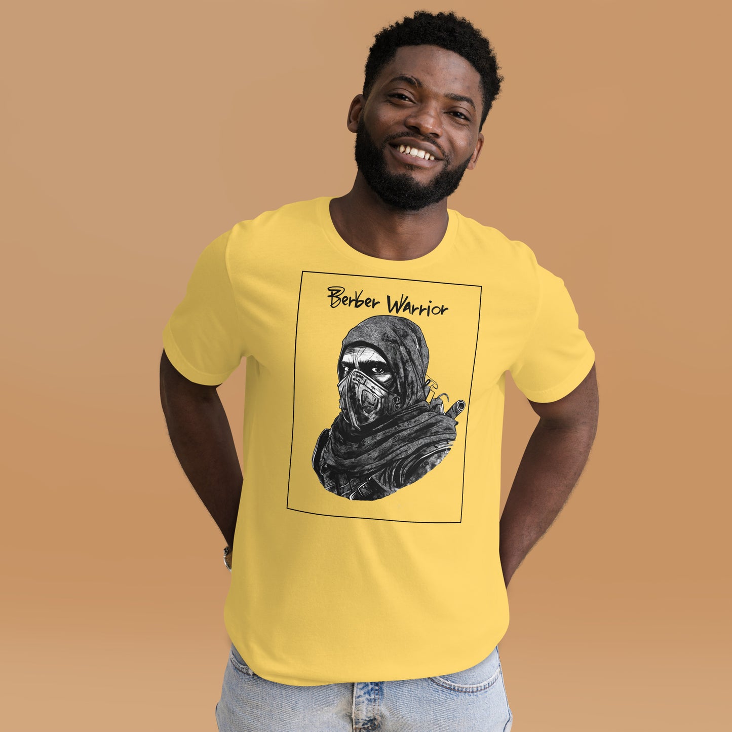 Berber Warrior Men's T-Shirt - Strength and Heritage