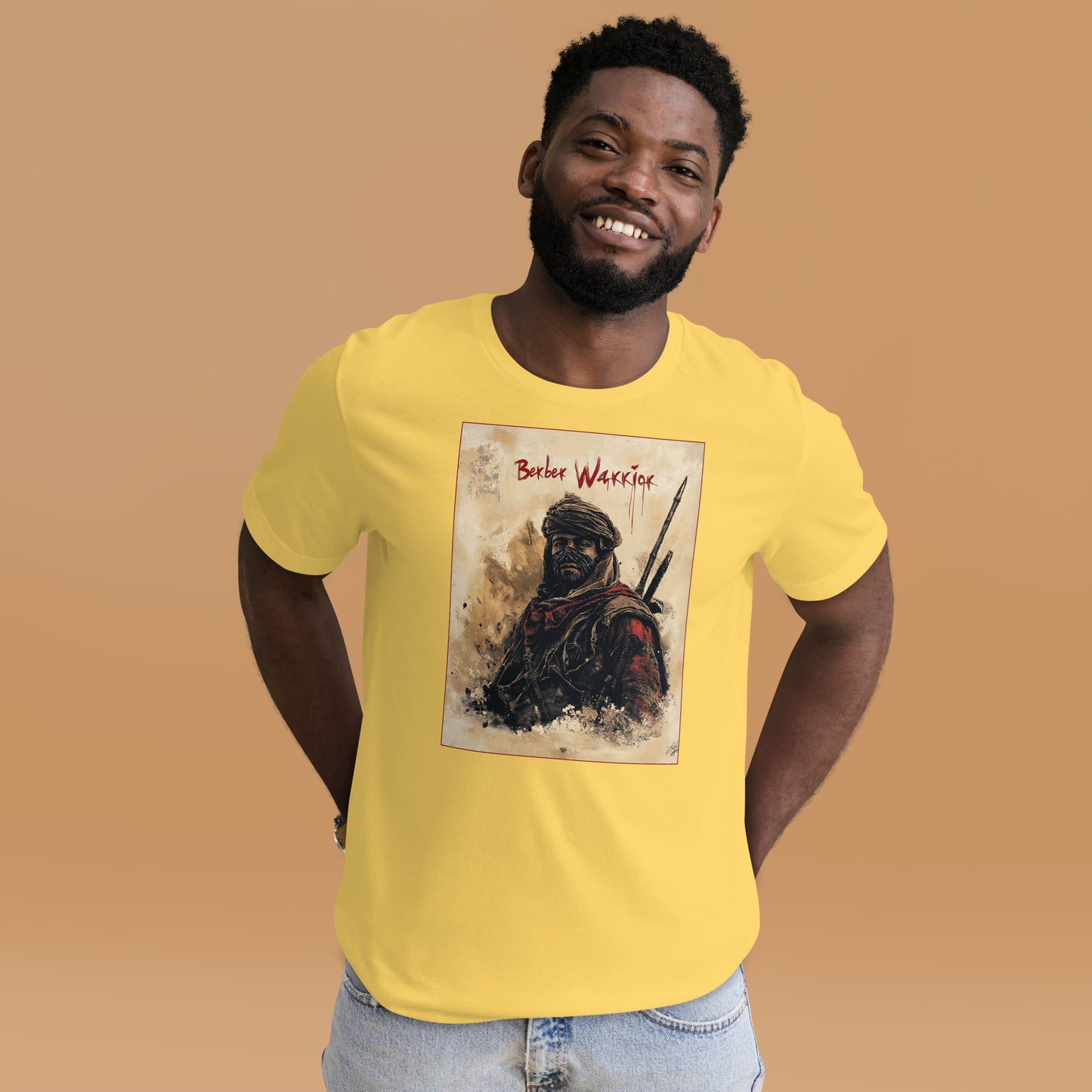 Berber Warrior - Strength and Tradition - Men's T-shirt