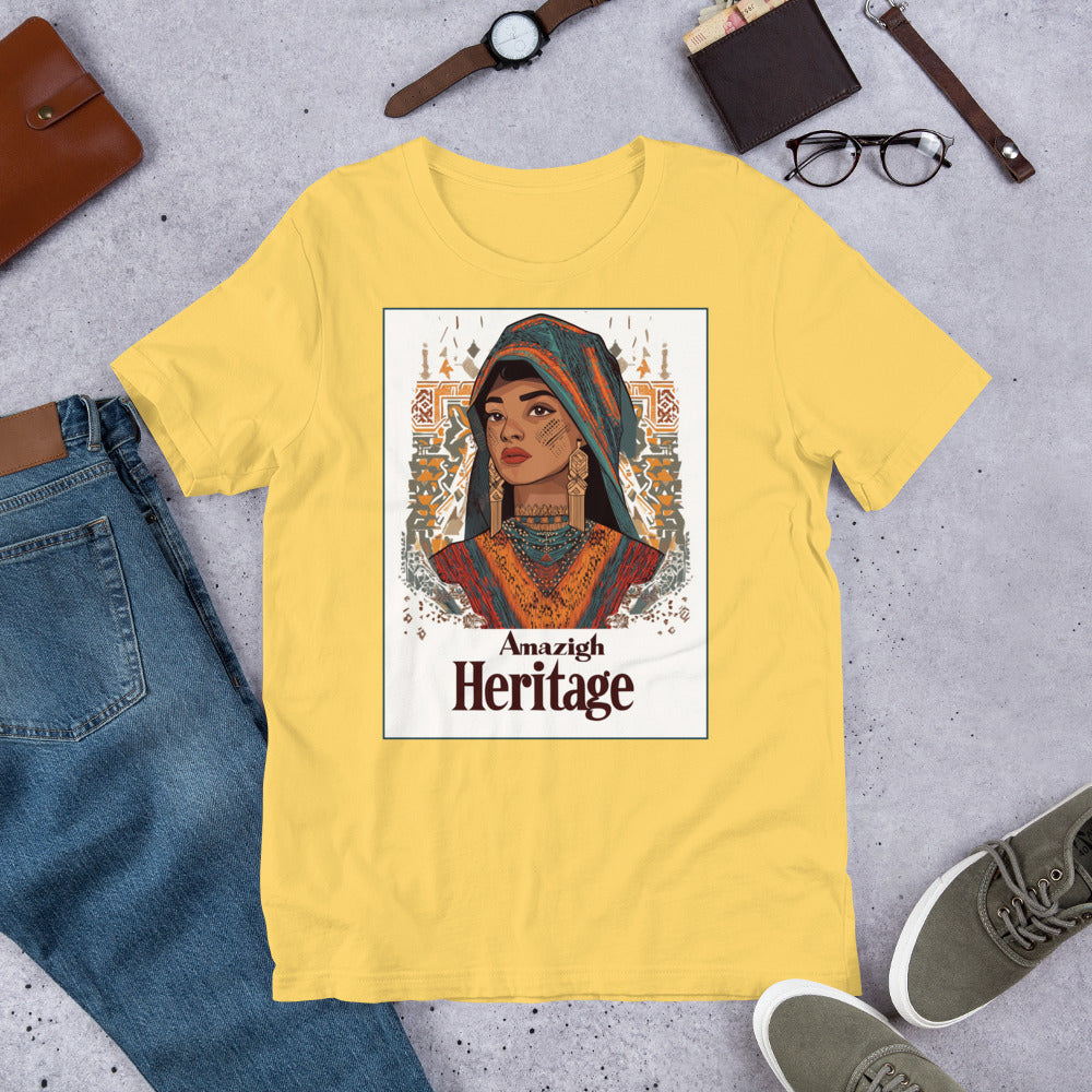 Amazigh Heritage  - Strength and Cultural Legacy - Men's T-Shirt