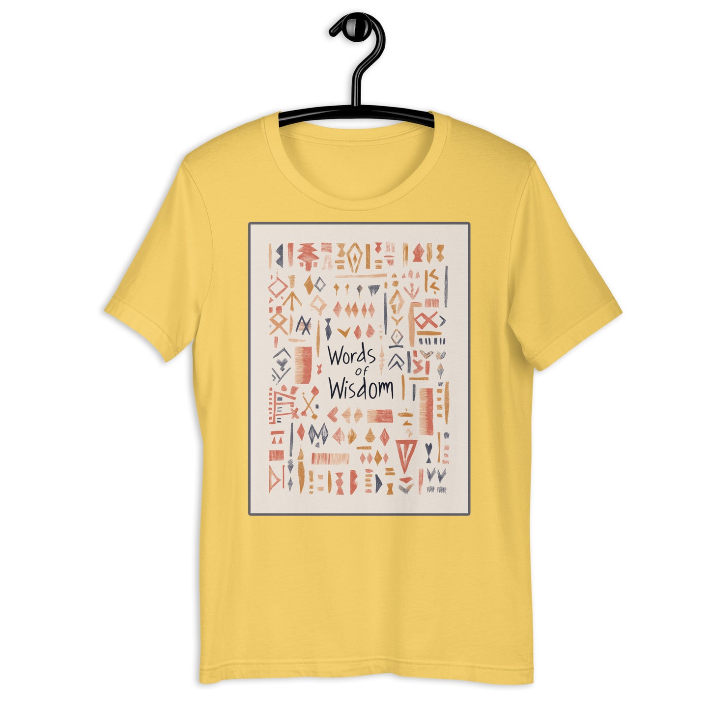 Words of Wisdom Men's T-Shirt - Tifinagh Amazigh Script Design | Ketama Creations