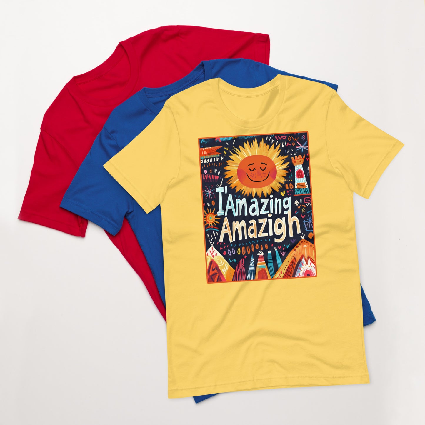 I'm an Amazing Amazigh Men's T-Shirt - Celebrate Amazigh Pride | Ketama Creations