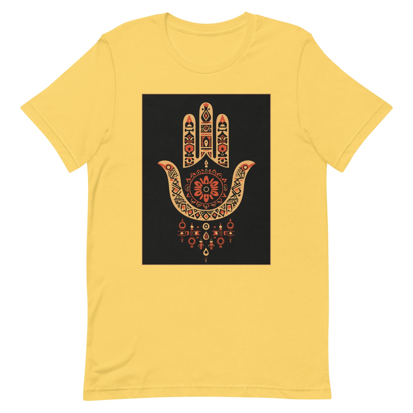 Hand of Fatima Men's T-Shirt - Berber Protection Symbol with Amazigh Heritage | Ketama Creations