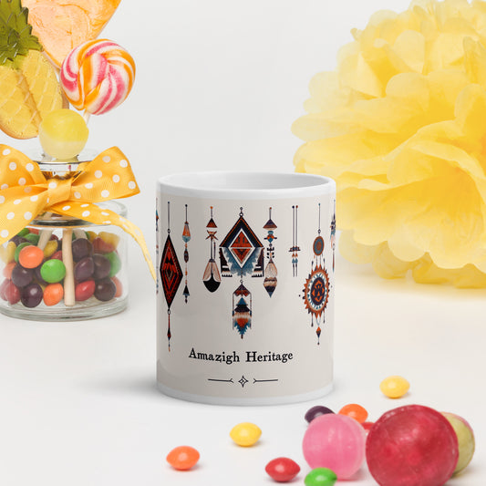 Berber Heritage Mug - Authentic Jewelry Art Design