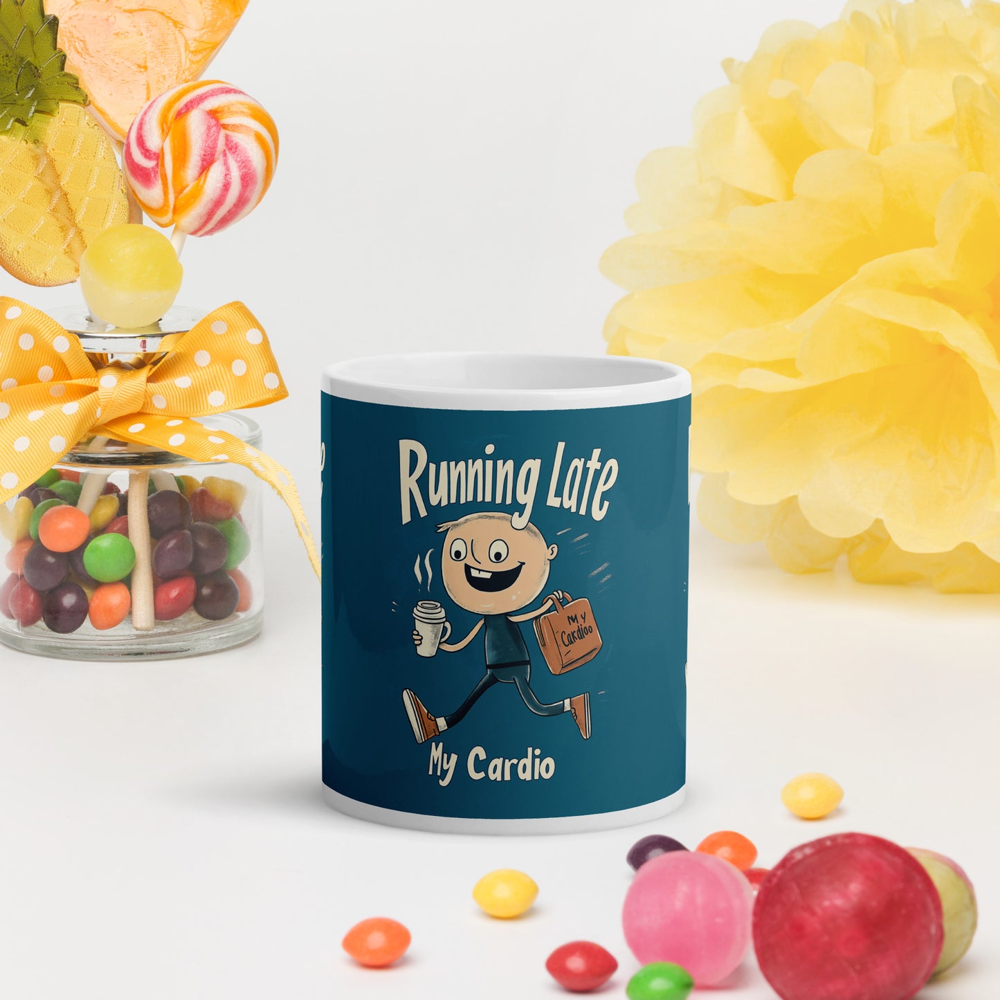 Running Late Mug - Cardio Enthusiast Edition