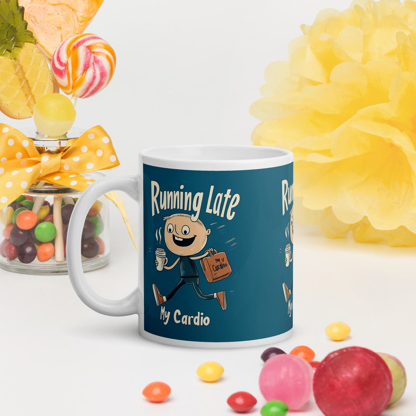 Running Late Mug - Cardio Enthusiast Edition