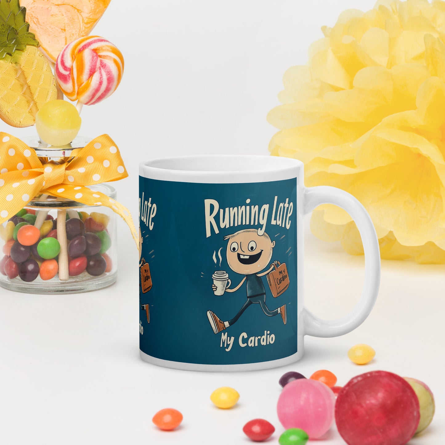 Running Late Mug - Cardio Enthusiast Edition